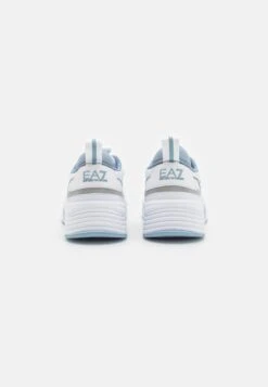 EA7 Emporio Armani Ace Runner Unisex - Trainers - Optic White/Ashley Blue -Total Wear Store be10de103a524d5db25e763b4d3ab30d