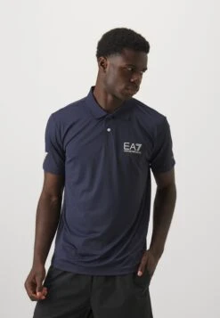 EA7 Emporio Armani MULTI VENTUS7 - Polo Shirt - Navy Blue