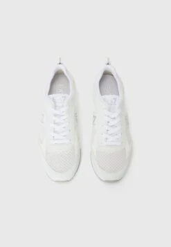 EA7 Emporio Armani UNISEX - Trainers - White/silver-coloured -Total Wear Store be9c0d66d5e64d2681bf163f764ec918