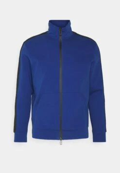 Emporio Armani Zip-Up Sweatshirt - Bluette -Total Wear Store bf4ad566754a4b89bd49a84d77c9c3a8