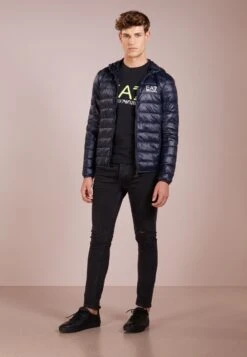 EA7 Emporio Armani Jacket - Down Jacket - Night Blue -Total Wear Store bfa09e0562424050aeb9e1f30da43f9c
