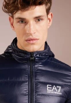 EA7 Emporio Armani Jacket - Down Jacket - Night Blue -Total Wear Store bfa9fa84c9df40fd835e723547e7f441