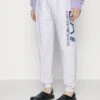 EA7 Emporio Armani Trouser - Tracksuit Bottoms - White 2 EA7 Emporio Armani Trouser - Tracksuit Bottoms - White -Total Wear Store c01eb22c230848eebd611614df80bd6b