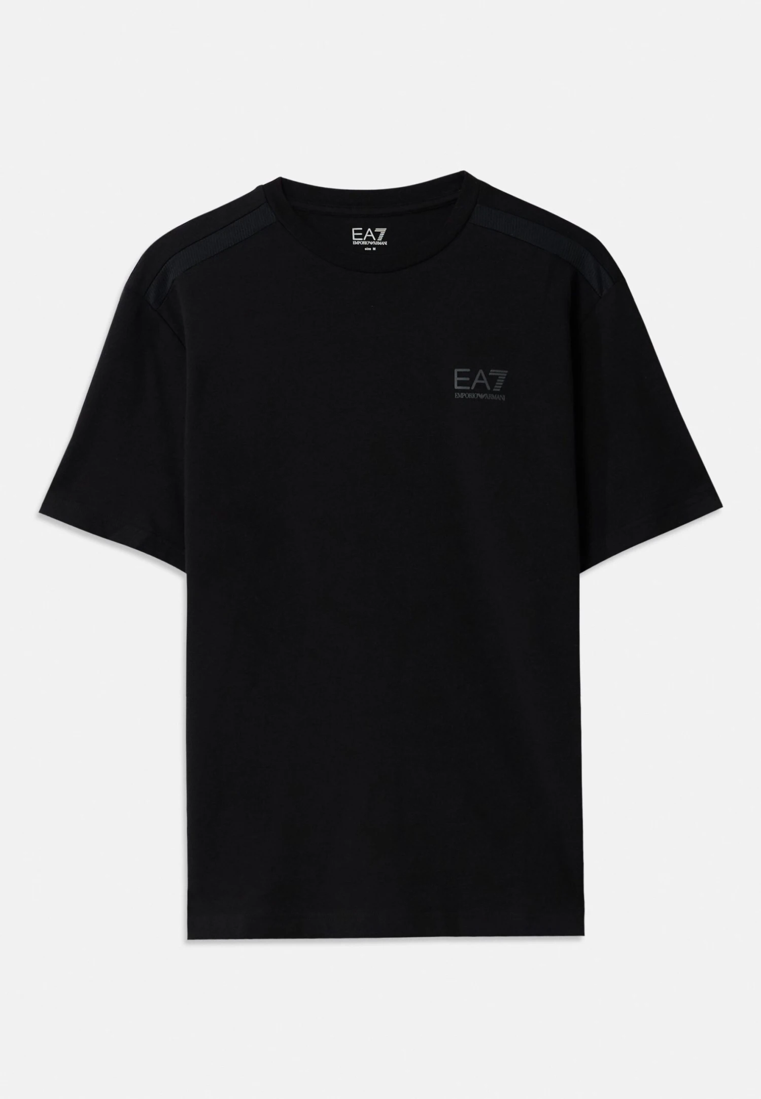 EA7 Emporio Armani NATURAL VENTUS TEE - Basic T-shirt - Blue Surf 11 EA7 Emporio Armani NATURAL VENTUS TEE - Basic T-shirt - Blue Surf - Image 9