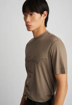 Emporio Armani Print T-shirt - Walnut