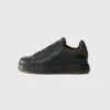 Emporio Armani Trainers - Black/dark Brown -Total Wear Store c13e58bfeb1e4665b6f2f8b826bad225