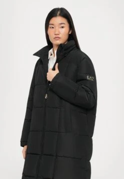 EA7 Emporio Armani CABAN COAT - Winter Coat - Black -Total Wear Store c1563569d9af47dbb8d8893e4f11944a