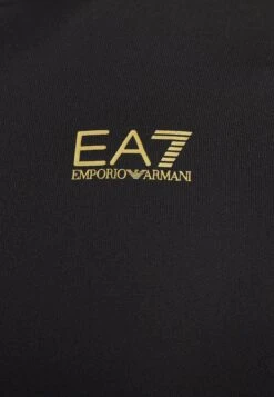 EA7 Emporio Armani Train Core Jacket - Zip-Up Sweatshirt - Black/Gold -Total Wear Store c17f33fab4444dbc874afa0dfb31d8e7