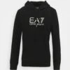 EA7 Emporio Armani Hoodie - Black/Light Gold