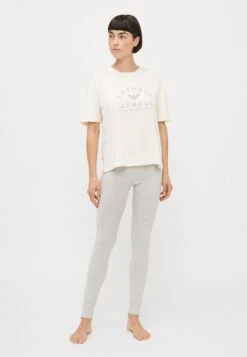 Emporio Armani LEGGINGS - Pyjama Bottoms - Warm Grey Melange -Total Wear Store c21a4855280740c5a3285f34889b7f2b