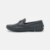 Emporio Armani Driver Zinos - Moccasins - Blu Navy