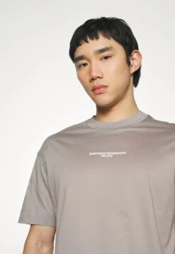 Emporio Armani Print T-Shirt - Incenso -Total Wear Store c2cb284bf5ac4c09b1c4b06a1e5273d2