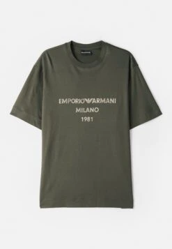 Emporio Armani Print T-shirt - Black Ink -Total Wear Store c3263d3b3d36418abdaf5516dbe9c3cc