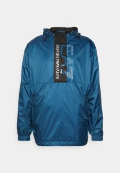 EA7 Emporio Armani Windbreaker - Blue -Total Wear Store c359dd41a71a48faa00d8411a923d6dc