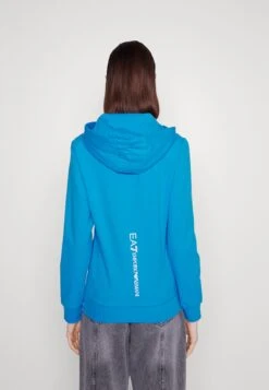 EA7 Emporio Armani Hoodie - Brilliant Blue -Total Wear Store c3794b52730047359097fd28be3904f1