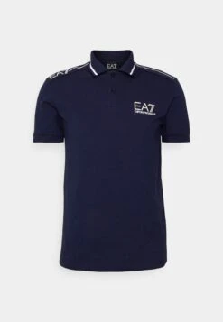 EA7 Emporio Armani Polo Shirt - Dark Blue -Total Wear Store c48f8861b79b485fb4d39d0ff1725a22