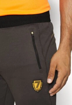 EA7 Emporio Armani Train Soccer Pants - Tracksuit Bottoms - Raven -Total Wear Store c49b9ddb19884a57a358497bb5f2f1ad