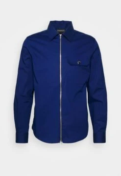 Emporio Armani Shirt - Summer Jacket - Blu Faro -Total Wear Store c4bbe2f1ec3644058a8658d08be13069