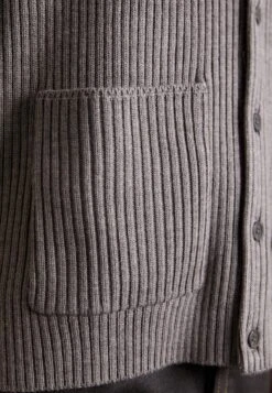 Emporio Armani CARDIGAN - Cardigan - Walnut Melange -Total Wear Store c4e537c343cc476f8ce21cbc88cf27ea