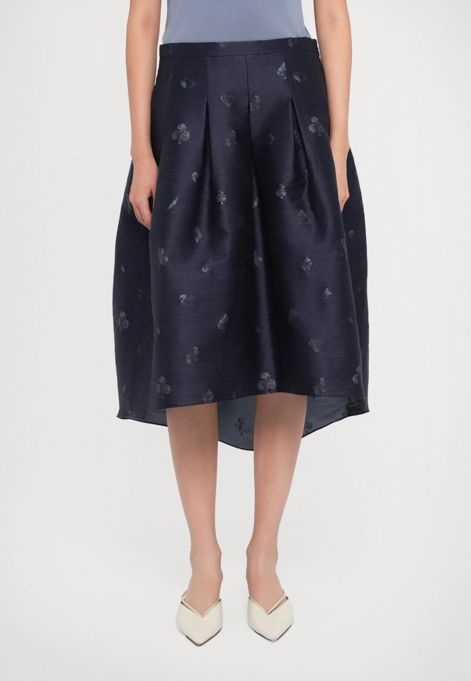Emporio Armani SKIRT - A-line Skirt - Fancy Blue 3 Emporio Armani SKIRT - A-line Skirt - Fancy Blue
