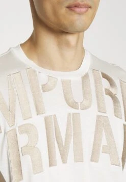 Emporio Armani Print T-Shirt - Bianco Scritta 11 Emporio Armani Print T-Shirt - Bianco Scritta -Total Wear Store c55647ec64814a96839b118535d733d5