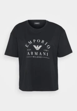 Emporio Armani CREW NECK LOOSE FIT - Pyjama Top - Ivory -Total Wear Store c62349ba747d4cf4815143c4694ca15a