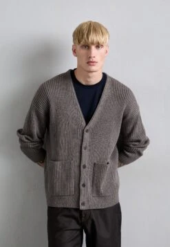 Emporio Armani CARDIGAN - Cardigan - Walnut Melange -Total Wear Store c62c08dfdd5e40f890e20c9875e0a6b1