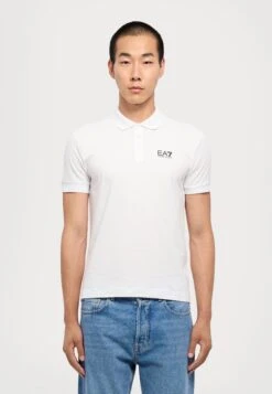 EA7 Emporio Armani TRAIN CORE - Polo Shirt - White -Total Wear Store c68721a652584b4382b714ed320cecb3