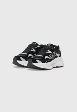 EA7 Emporio Armani CRAVE UNISEX - Trainers - Black/silver -Total Wear Store c6d86dce2c16477bbe9899e77b03fe57