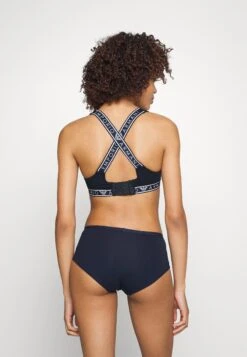 Emporio Armani Padded Bralette Bra - Push-Up Bra - Marine -Total Wear Store c6f757daf56643db9324ca0e07be4ca9