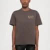EA7 Emporio Armani Print T-shirt - Chocolate Brown