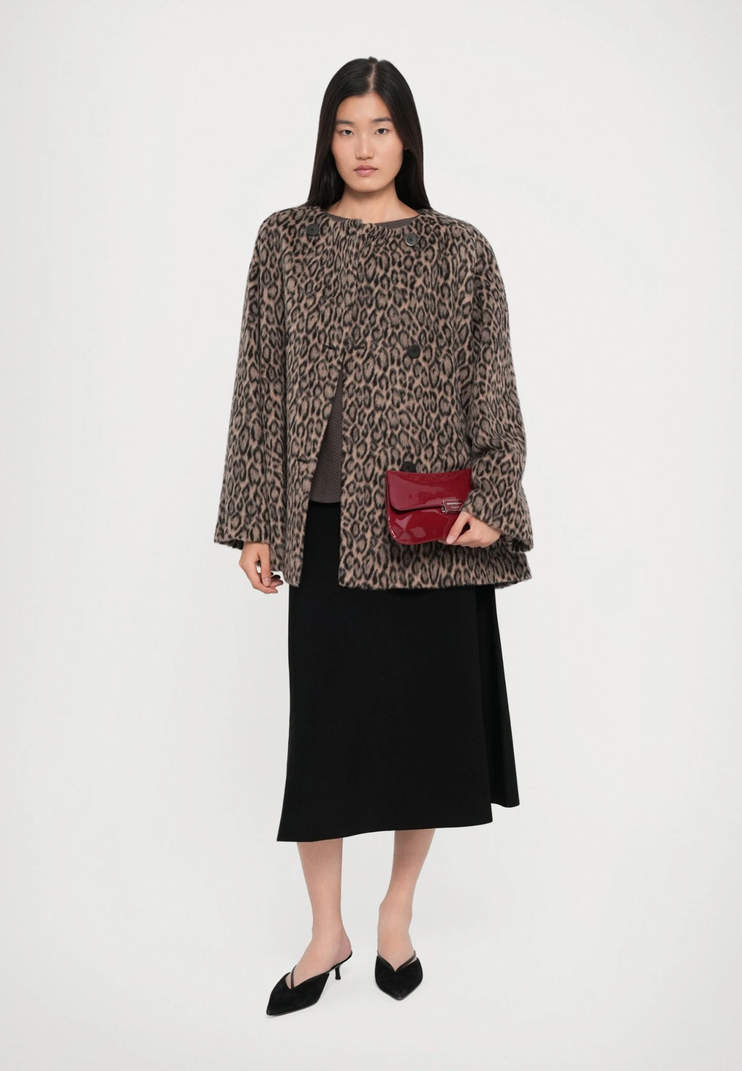 Emporio Armani COAT - Short Coat - Brown 4 Emporio Armani COAT - Short Coat - Brown - Image 2