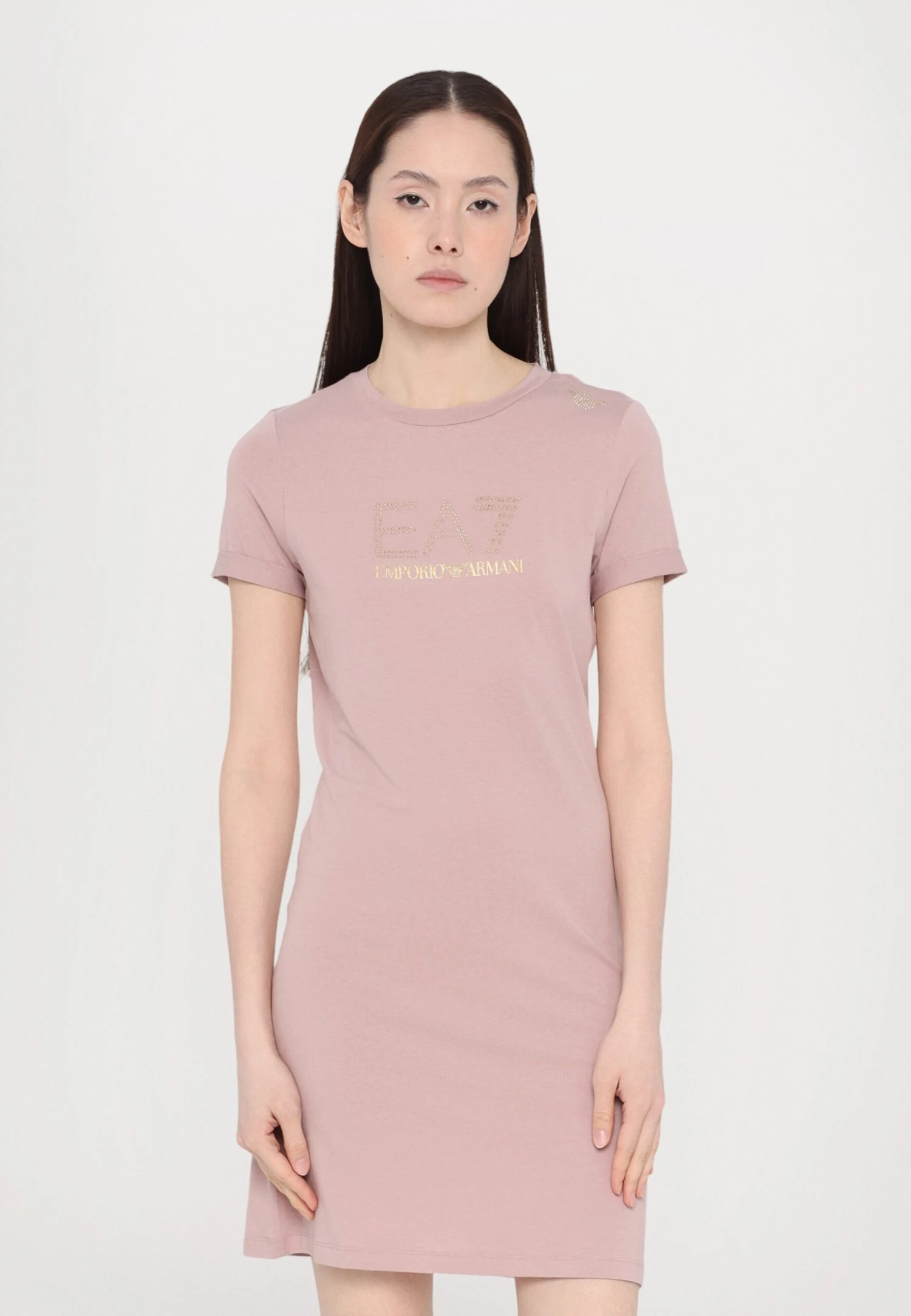 EA7 Emporio Armani DRESS - Jersey Dress - Fawn 7 EA7 Emporio Armani DRESS - Jersey Dress - Fawn - Image 5