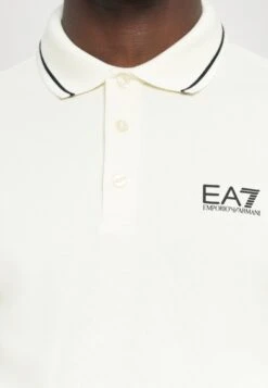 EA7 Emporio Armani TRAIN CORE - Polo Shirt - Vanilla Ice -Total Wear Store c847b6890d9a4edc8457246a5b7ae0fc