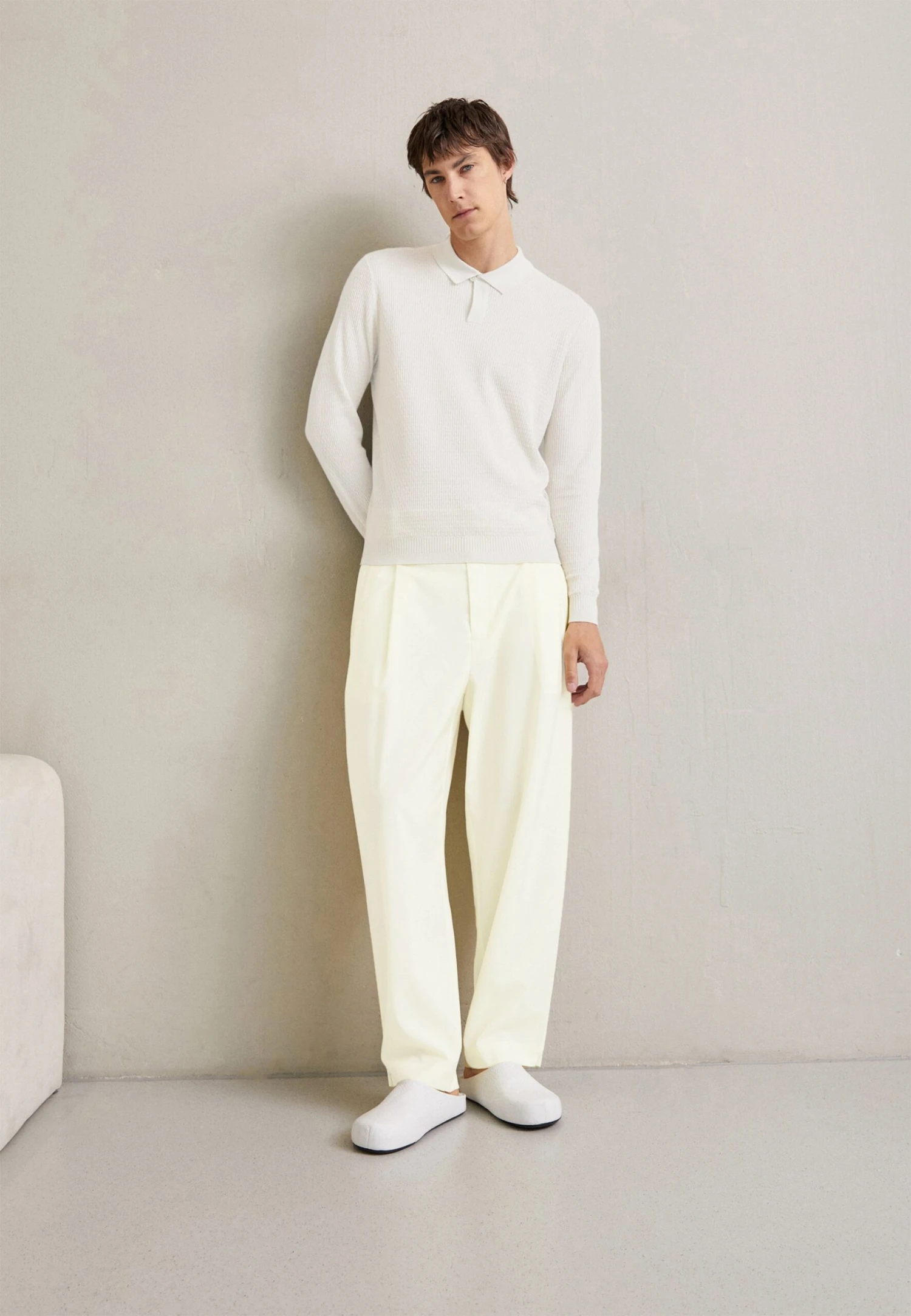 Emporio Armani Jumper - Beige Argent 4 Emporio Armani Jumper - Beige Argent - Image 2