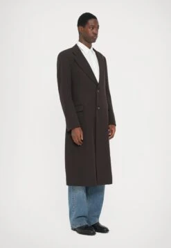 Emporio Armani Classic Coat - Meteorite -Total Wear Store c912af8063be43998b3a9c42b748a7d5