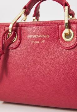 Emporio Armani BAG - Handbag - Carminio/taupe -Total Wear Store c930d86e495840d986f5b59a268e1e33