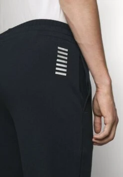 EA7 Emporio Armani Tracksuit Bottoms - Night Blue -Total Wear Store c947ad8f0ec348f8bc655b6a99f750c5