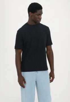 Emporio Armani Print T-shirt - Fancy Blue -Total Wear Store c96682272e4543ce9a6c1637c989f614