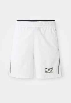 EA7 Emporio Armani MULTI SHORTS - Sports Shorts - White -Total Wear Store c982008b948f4c40ac73d03bc1cca1eb
