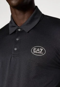 EA7 Emporio Armani GOLF PRO - Polo Shirt - Black -Total Wear Store c9e5606837e14adbac341ae703e2fcf3