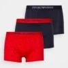 Emporio Armani Trunk 3 Pack - Pants - Marin/Fuoco/Marin -Total Wear Store ca2e430364564c8eac24d2275c234e8b