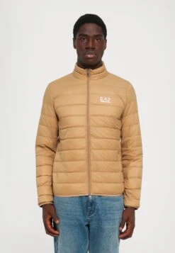 EA7 Emporio Armani TRAIN CORE JACKET - Down Jacket - Tigers Eye