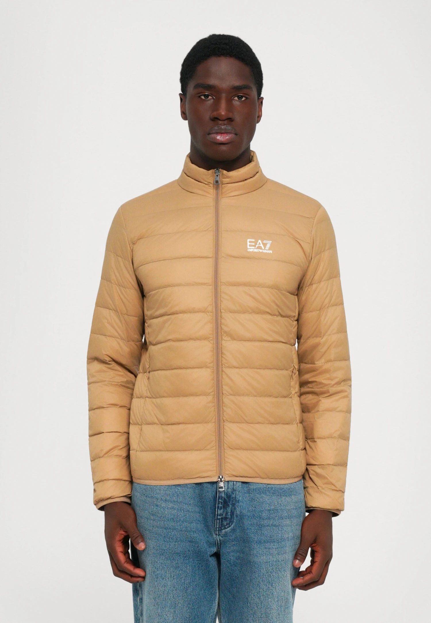 EA7 Emporio Armani TRAIN CORE JACKET - Down Jacket - Tigers Eye 3 EA7 Emporio Armani TRAIN CORE JACKET - Down Jacket - Tigers Eye
