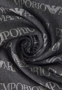 Emporio Armani SCARF - Scarf - Navy Blue Fancy -Total Wear Store ca946003e77c4ee88a8e6033dcfaefdd