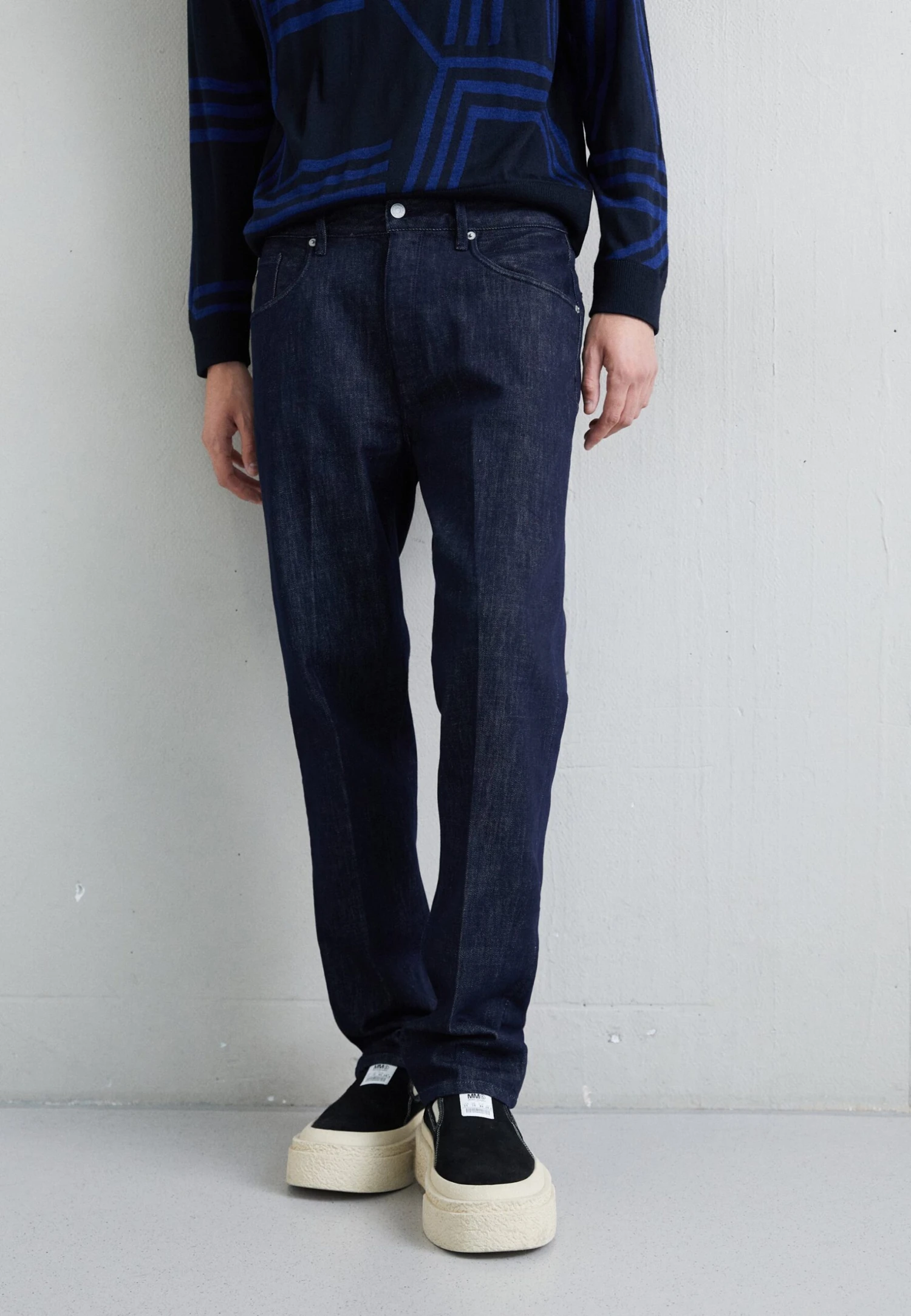 Emporio Armani Pockets Pant - Straight Leg Jeans - Blue Denim 3 Emporio Armani Pockets Pant - Straight Leg Jeans - Blue Denim