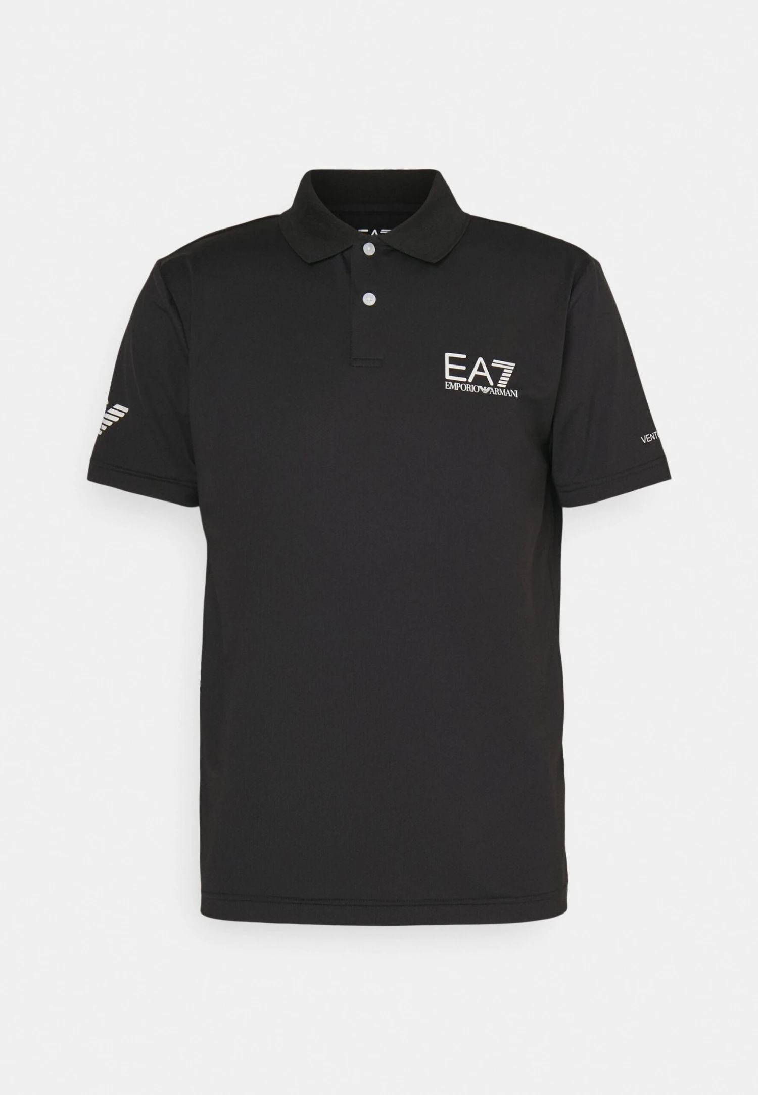 EA7 Emporio Armani MULTI VENTUS7 - Polo Shirt - Black 8 EA7 Emporio Armani MULTI VENTUS7 - Polo Shirt - Black - Image 6