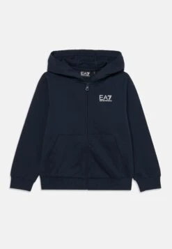 EA7 Emporio Armani UNISEX - Zip-up Sweatshirt - Blue