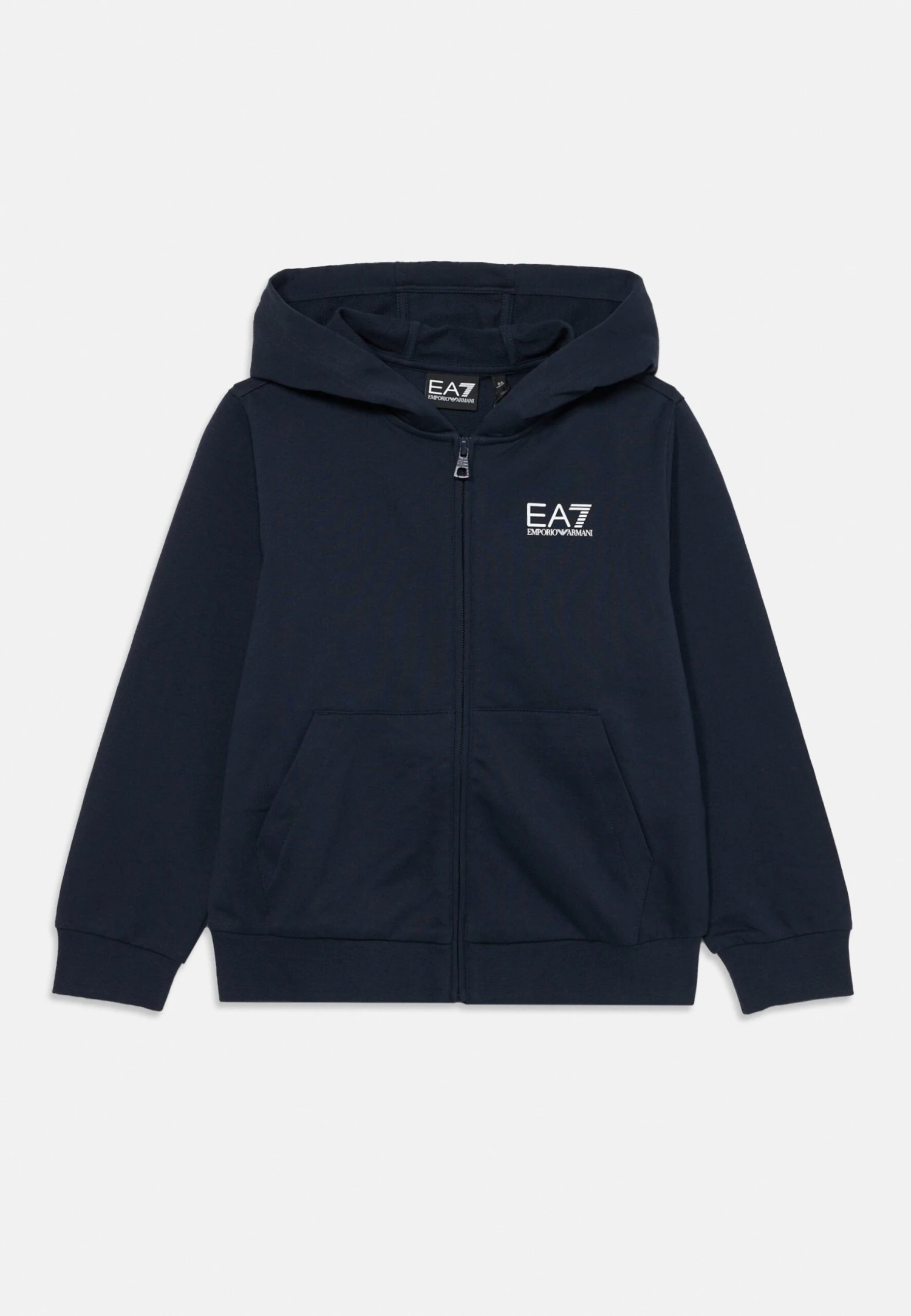 EA7 Emporio Armani UNISEX - Zip-up Sweatshirt - Blue 3 EA7 Emporio Armani UNISEX - Zip-up Sweatshirt - Blue