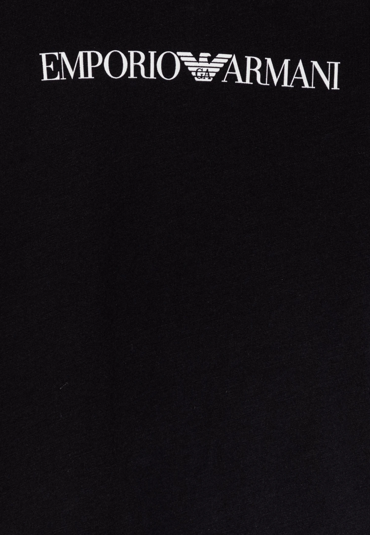 Emporio Armani Unisex - Basic T-Shirt - Blu Navy 5 Emporio Armani Unisex - Basic T-Shirt - Blu Navy - Image 3